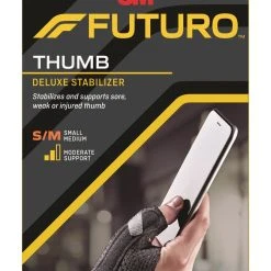 FUTURO™ Futuro Deluxe Thumb Stabiliser Black