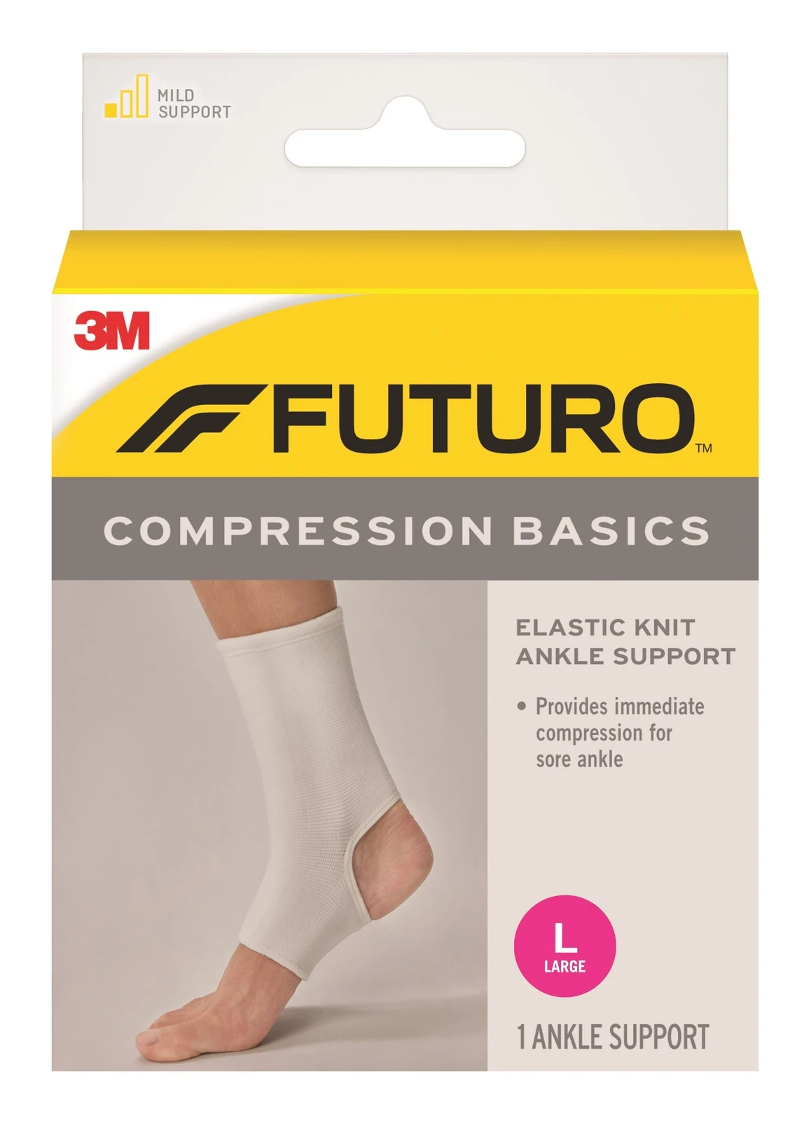 FUTURO™ Futuro Compression Basics Elastic Knit Ankle Support 3 FUTURO™ Futuro Compression Basics Elastic Knit Ankle Support - Image 3