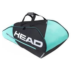 Head Tour Team 9 Racquet Supercombi Tennis Bag - Black/Mint 2 Head Tour Team 9 Racquet Supercombi Tennis Bag - Black/Mint - Image 2