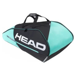 Head Tour Team 9 Racquet Supercombi Tennis Bag - Black/Mint