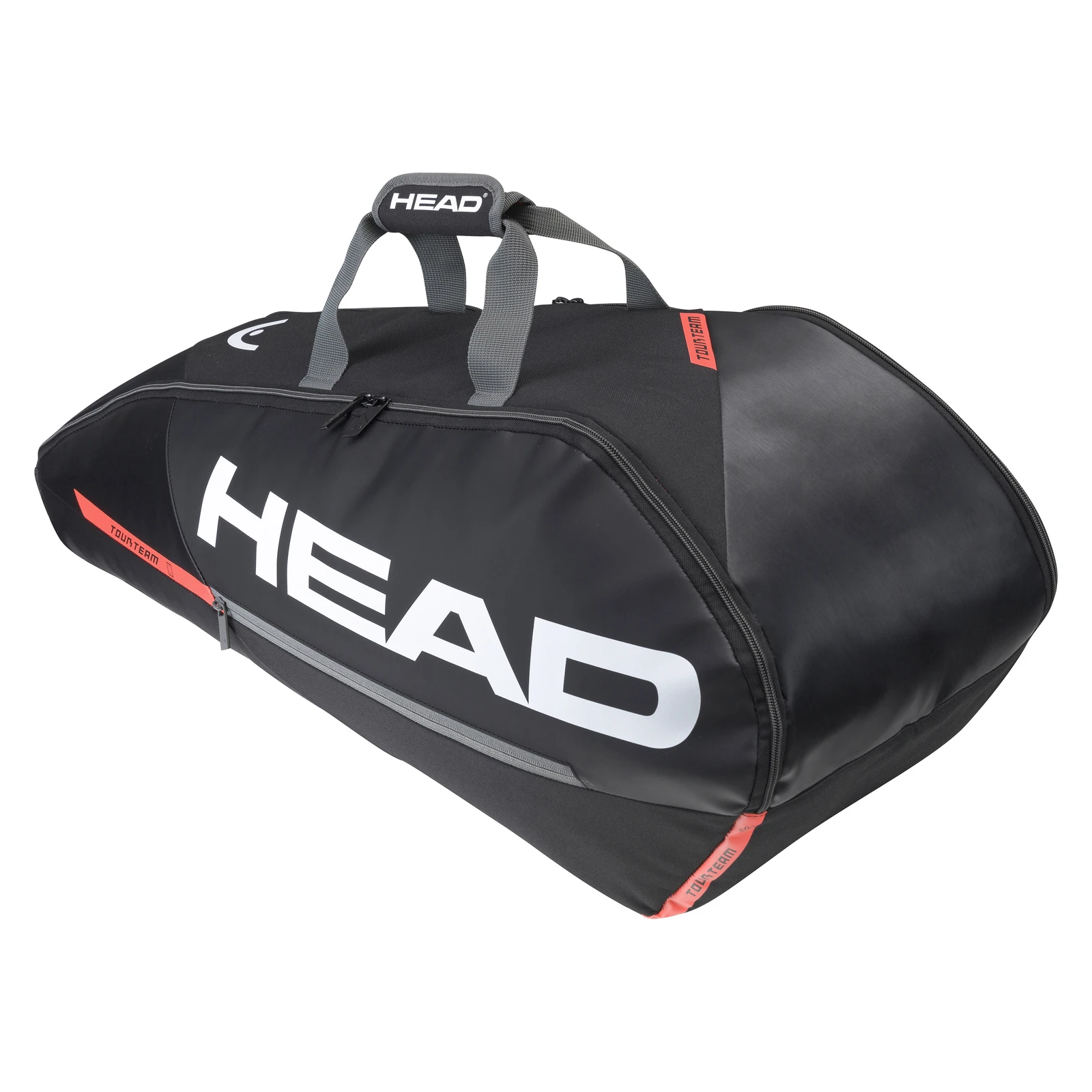 Head Tour Team 6 Racquet Bag - Black & Orange 1 Head Tour Team 6 Racquet Bag - Black & Orange