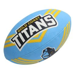 Steeden NRL Supporter Ball 11 Inch - Titans 2023 -Wilson Shop 28641 TIT 11 1