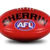 Sherrin AFL Replica PVC Ball - Red - Size 5