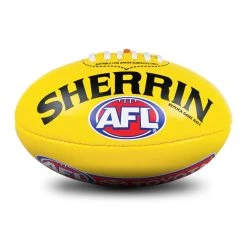 Sherrin AFL Replica PVC Ball - Yellow
