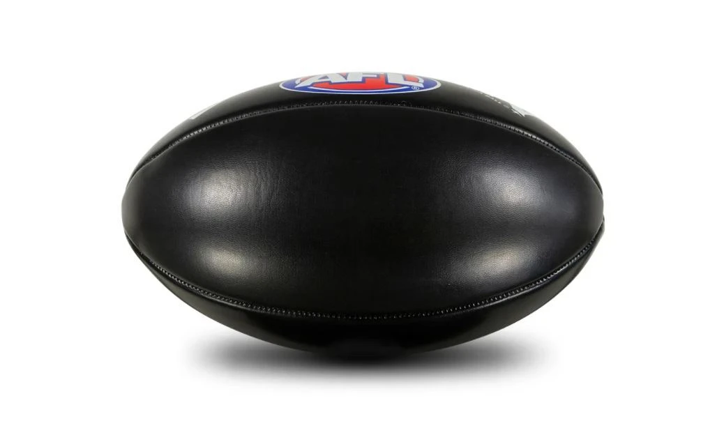 Sherrin AFL Replica PVC Ball - Black 2 Sherrin AFL Replica PVC Ball - Black - Image 2