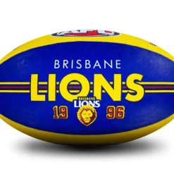 Sherrin AFL Team Ball - Brisbane Lions - Size 5 -Wilson Shop 4310 BRI 2