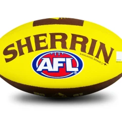 Sherrin AFL Team Ball - Hawthorn - Size 5 7 Sherrin AFL Team Ball - Hawthorn - Size 5 -Wilson Shop 4310 HAW 3