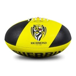 Sherrin AFL Team Ball - Richmond Tigers - Size 5