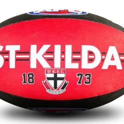Sherrin AFL Team Ball - St Kilda - Size 5 -Wilson Shop 4310 STK 2