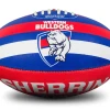 Sherrin AFL Team Ball - Western Bulldogs - Size 5