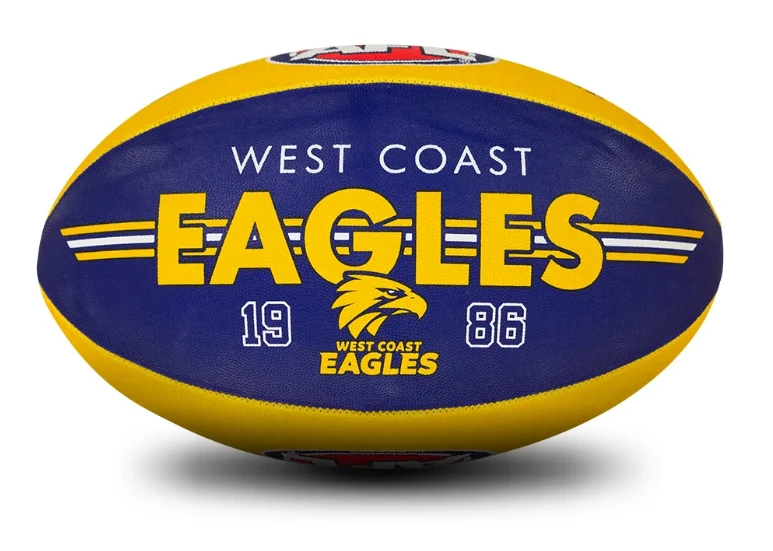 Sherrin AFL Team Ball - West Coast Eagles - Size 5 3 Sherrin AFL Team Ball - West Coast Eagles - Size 5 - Image 3