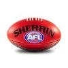 Sherrin AFL Replica Training Ball - Red - Size 3