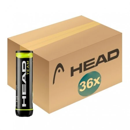 Head Team Box Of Balls (36 X 4 Ball Can) 1 Head Team Box Of Balls (36 X 4 Ball Can)