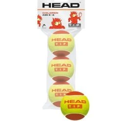 HEAD T.I.P Red 3 Ball PKT (Modified Ball)