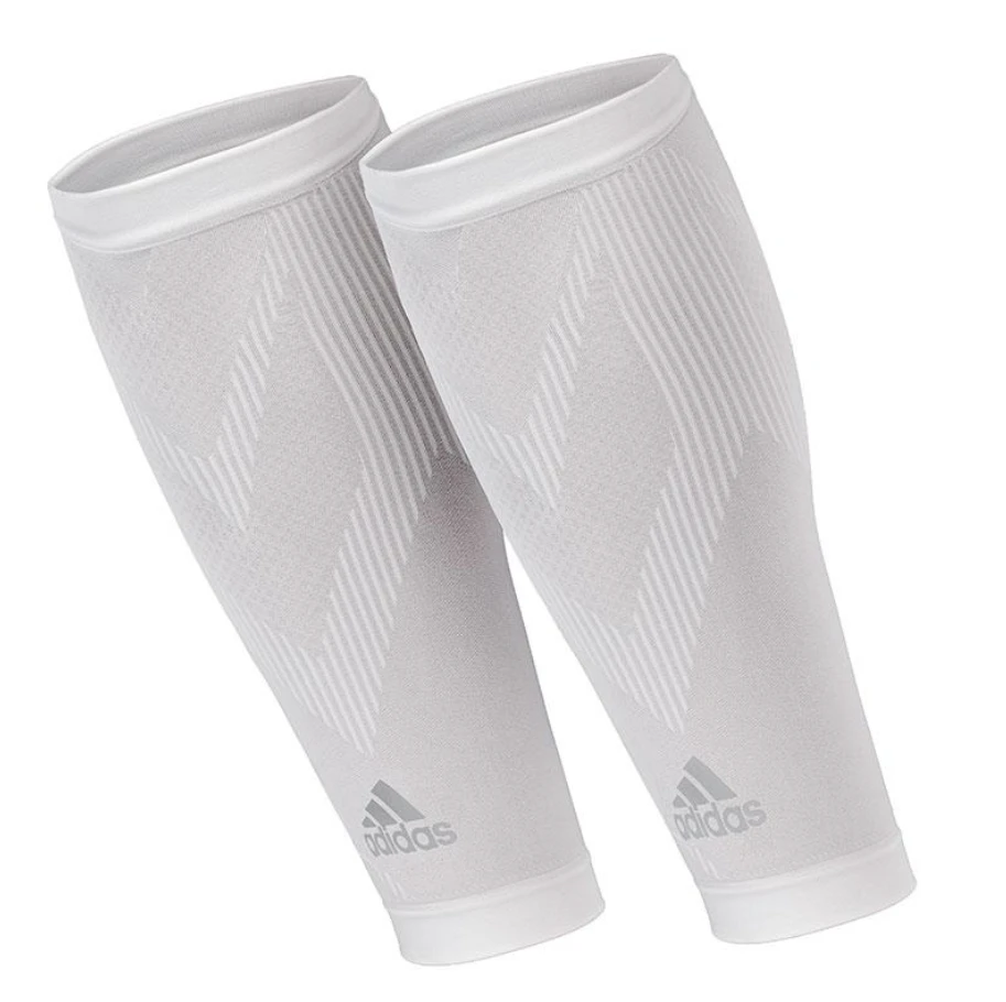 Adidas Calf Sleeve - White 1 Adidas Calf Sleeve - White