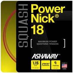 Ashaway Powernick 18/1.15mm - Red 9M Set
