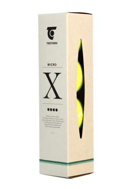 Tretorn Micro X 4 Ball Tube 2 Tretorn Micro X 4 Ball Tube - Image 2