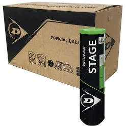 Dunlop Stage 1 Green 4 18 Ball Can Case