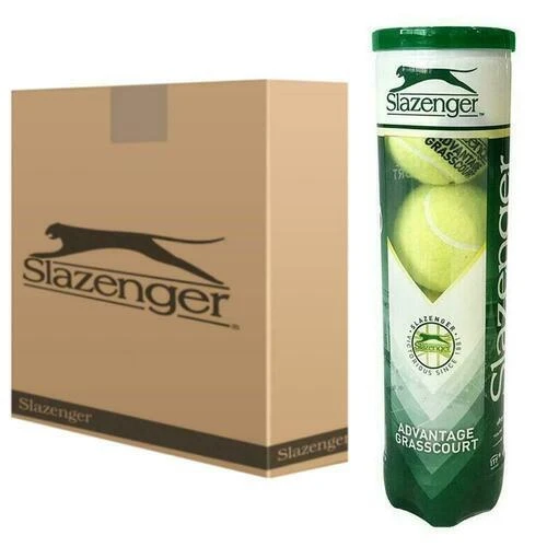 Slazenger Advantage Grasscourt Box Of Balls (18 X 4 Ball Cans) 1 Slazenger Advantage Grasscourt Box Of Balls (18 X 4 Ball Cans)