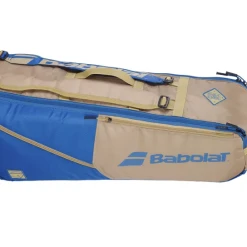 Babolat Evo 6 Racquet Tennis Bag - Blue/Beige