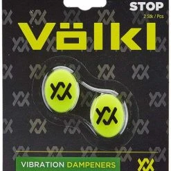 Volkl Vibrastop Neon Yellow/Black 2 Pack