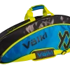 Volkl Tour Pro 3 Racquet Bag Neon Blue/ Yellow 2022