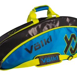 Volkl Tour Pro 3 Racquet Bag Neon Blue/ Yellow 2022