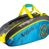 Volkl Tour Combi 6-9 Racquet Bag Neon Blue/ Yellow 2022
