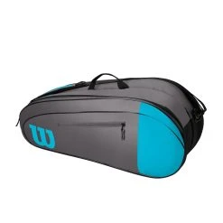 Wilson Team 6 Tennis Bag Blue/Grey