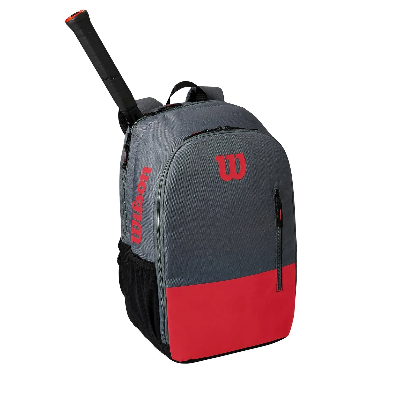 Wilson Team Tennis Backpack Red/Grey 2 Wilson Team Tennis Backpack Red/Grey - Image 2