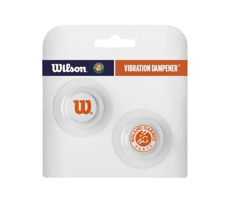 Wilson Roland Garros Dampeners Clay 2Pk - 2022 1 Wilson Roland Garros Dampeners Clay 2Pk - 2022