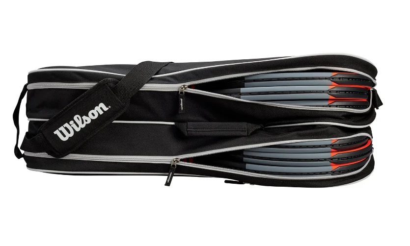 Wilson Advantage II 6R Bag - Black/White 3 Wilson Advantage II 6R Bag - Black/White - Image 3