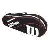 Wilson Advantage III 1-2 Racquet Bag Black/White