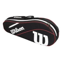 Wilson Advantage III 1-2 Racquet Bag Black/White