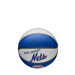 Wilson NBA Team Retro Mini Basketball - Brooklyn Nets 10 Wilson NBA Team Retro Mini Basketball - Brooklyn Nets -Wilson Shop WTB3200XBBRO 4