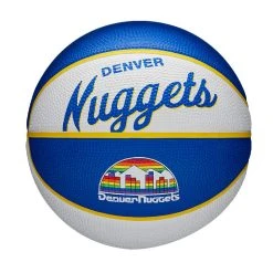 Wilson NBA Team Retro Mini Basketball - Denver Nuggets