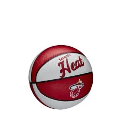 Wilson NBA Team Retro Mini Basketball - Miami Heat 9 Wilson NBA Team Retro Mini Basketball - Miami Heat -Wilson Shop WTB3200XBMIA 2