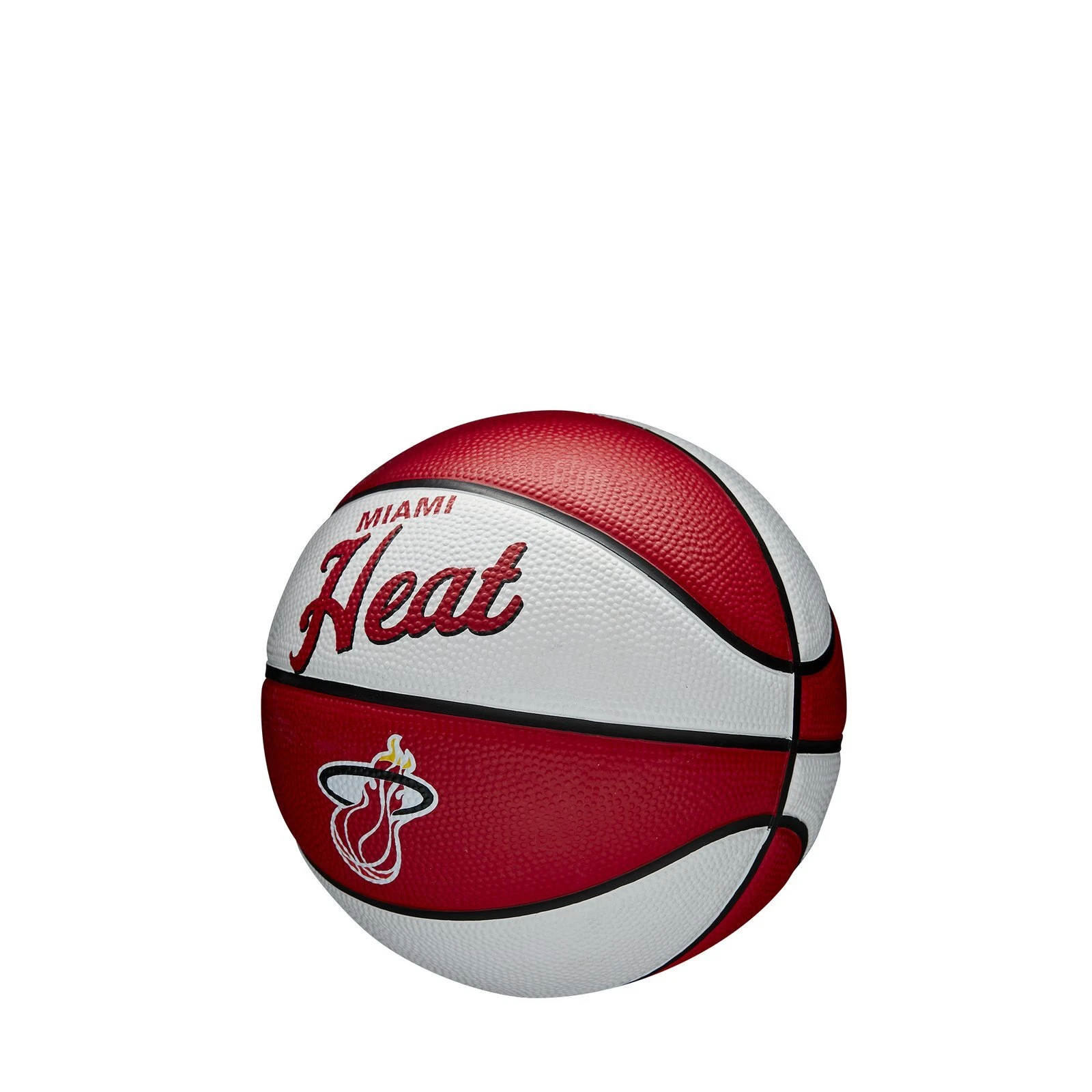 Wilson NBA Team Retro Mini Basketball - Miami Heat 5 Wilson NBA Team Retro Mini Basketball - Miami Heat - Image 5