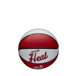 Wilson NBA Team Retro Mini Basketball - Miami Heat 13 Wilson NBA Team Retro Mini Basketball - Miami Heat -Wilson Shop WTB3200XBMIA 6