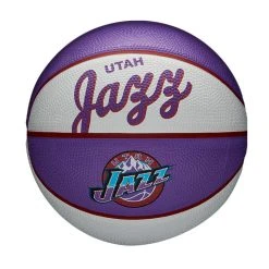 Wilson NBA Team Retro Mini Basketball - Utah Jazz